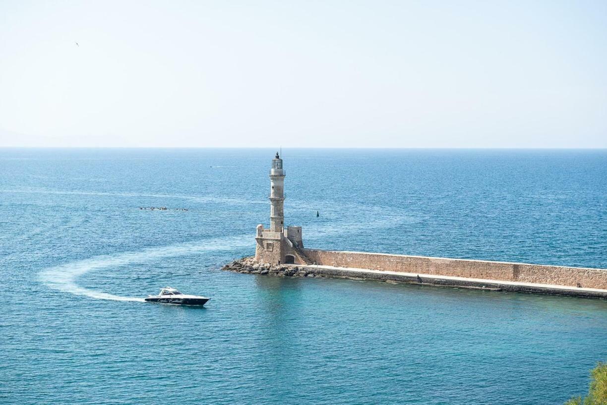 Alexandra'S Lighthouse View Villa Chania  Luaran gambar